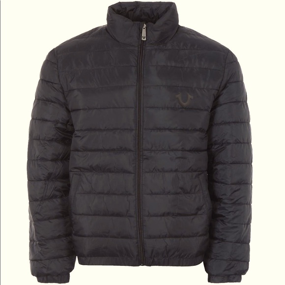 TRUE RELIGION SLIM PUFFER JACKET SIZE M - Picture 4 of 7